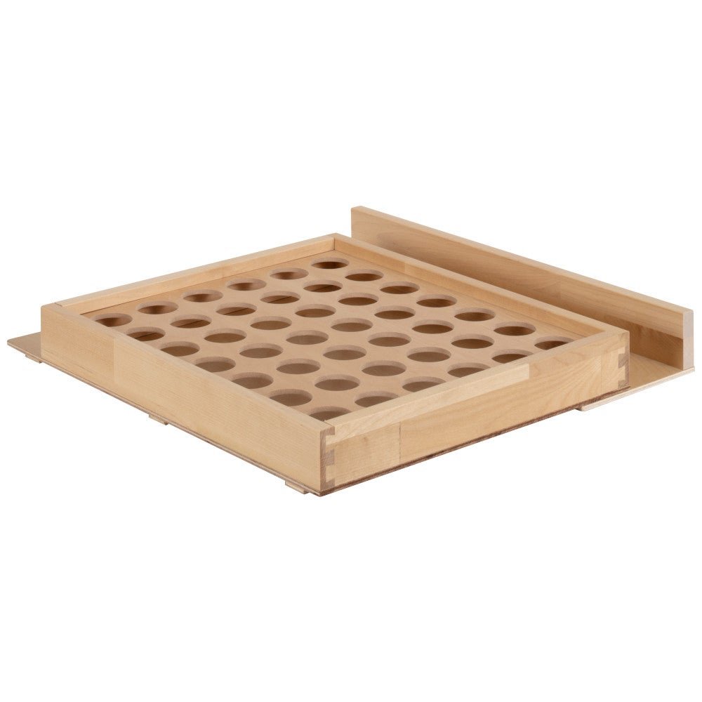 Large coffee pod drawer organizer holding 42 pods