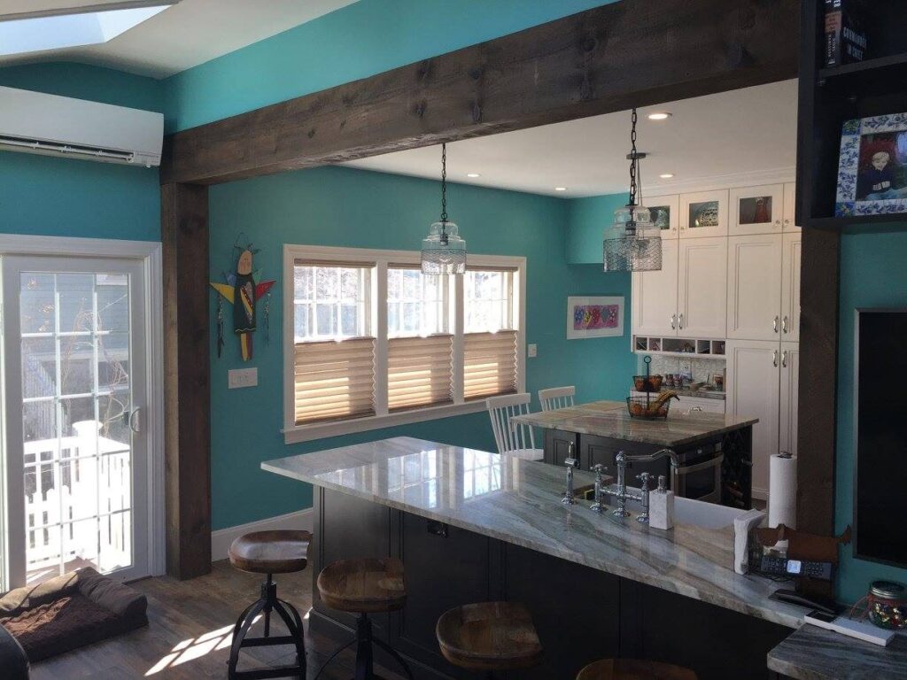 West Roxbury Victorian Kitchen and Living Room – photo 2 of 19