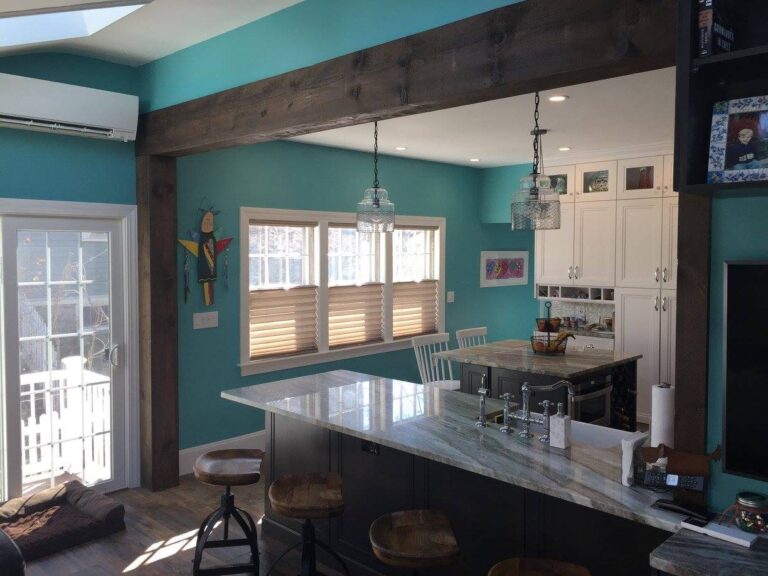 West Roxbury Victorian Kitchen and Living Room – photo 2 of 19