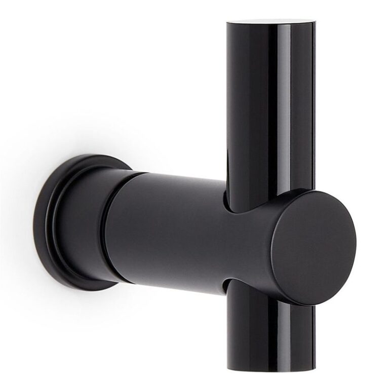 Clanora Acrylic Hook - Black/Matte Black