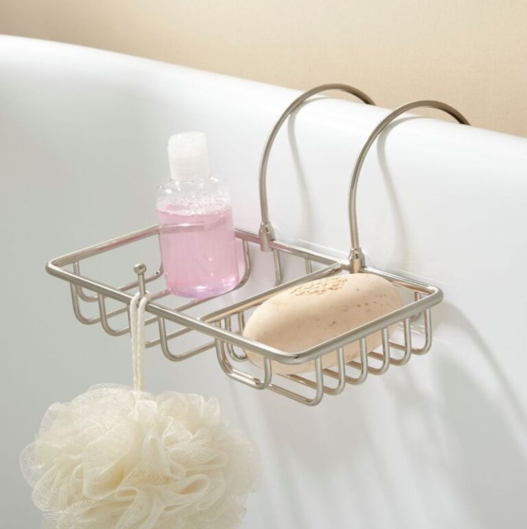 Soap Basket with Sponge Holder