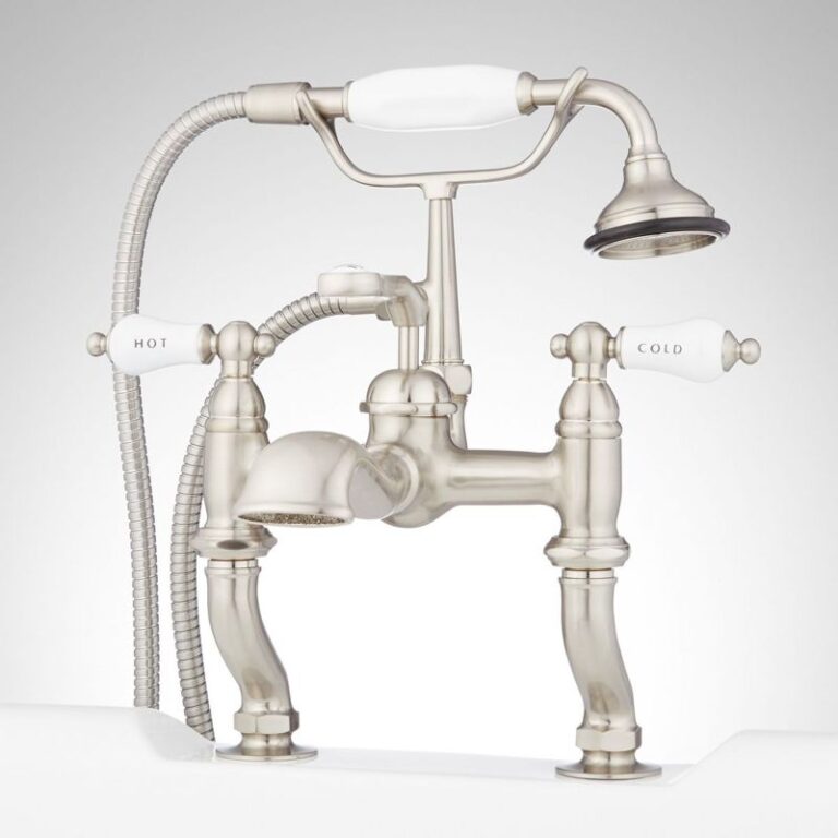 Glenwood Deck-Mount Tub Faucet with Variable Couplers