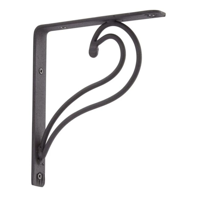 Whimsy Iron Shelf Bracket