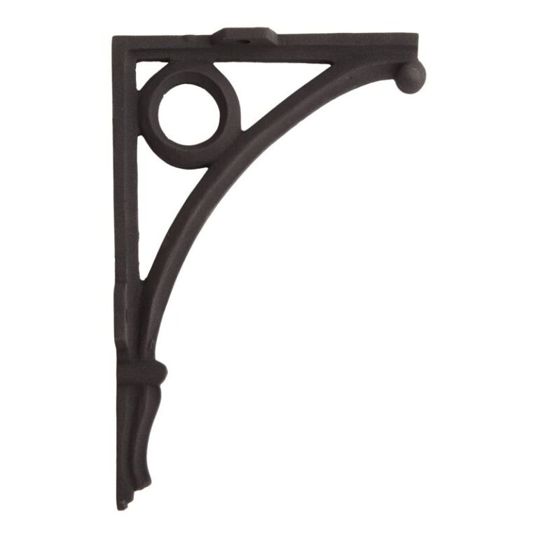 Opulent Cast Iron Shelf Bracket