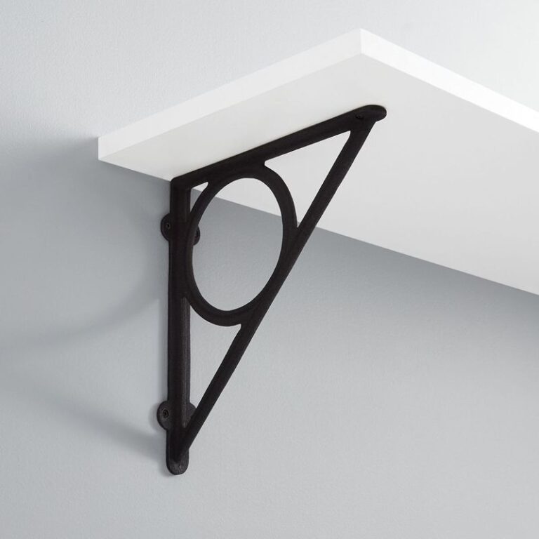 Encircle Cast Iron Shelf Bracket