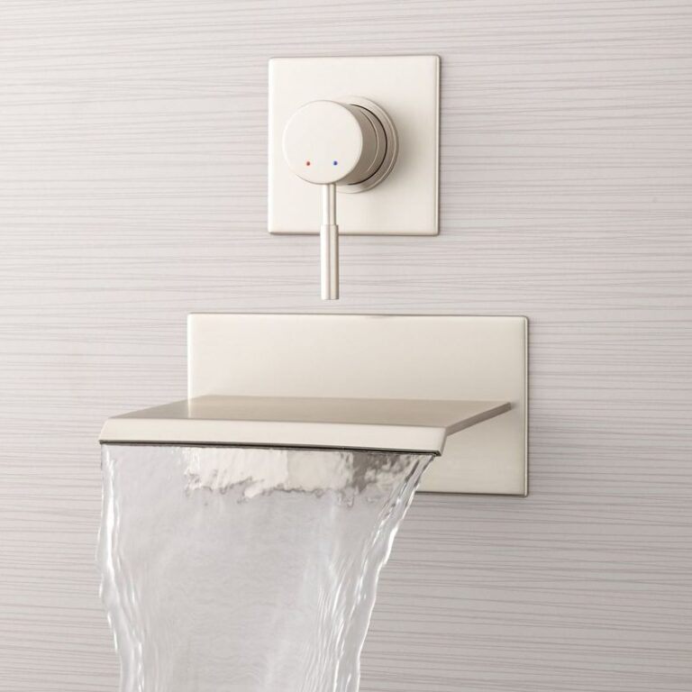 Lavelle Wall-Mount Waterfall Tub Faucet