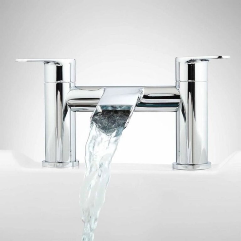 Pagosa Waterfall Deck-Mount Tub Faucet