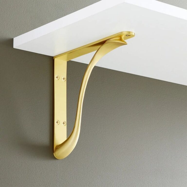 Byer Solid Brass Shelf Bracket