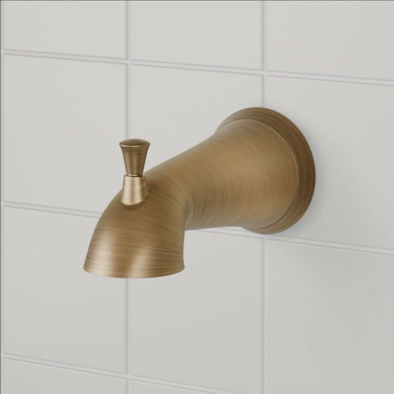 FundamentALL 6-5/8" Diverter Tub Spout