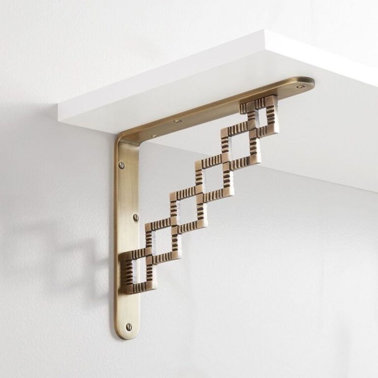 Jayda Brass Shelf Bracket
