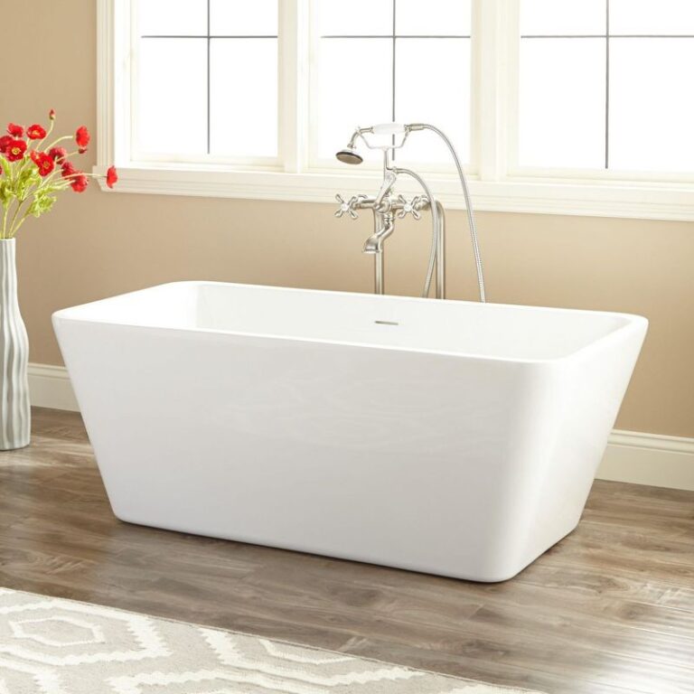 53" Baxter Acrylic Freestanding Tub