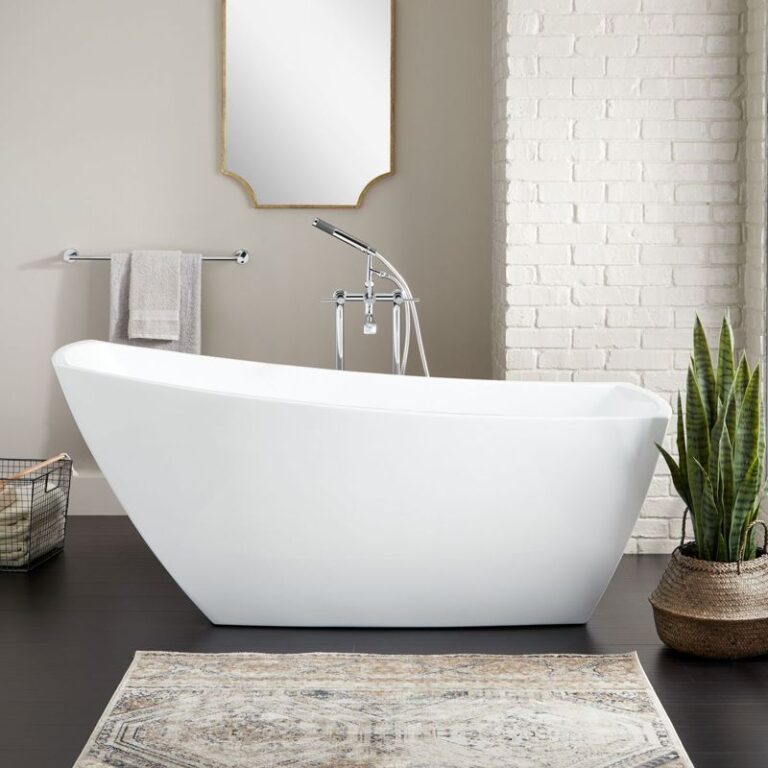 67" Glendora Acrylic Freestanding Tub