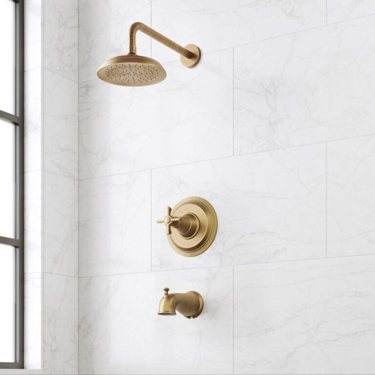 Marceau Pressure Balance Tub and Shower System