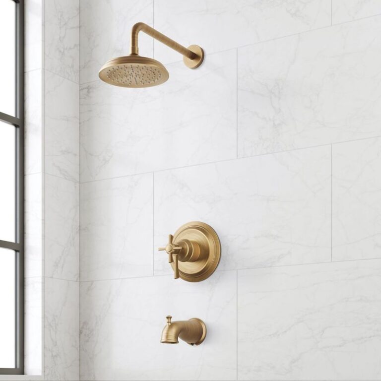 Marceau Dual Control Pressure Balance Tub and Shower System