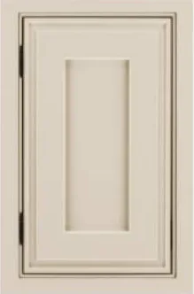 Omega Beaded with Finial Hinge · Inset Doors