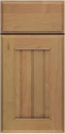 Omega Cottage · Solid Reversed Raised Panel Doors