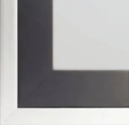 Omega Grey Satin · Standard Glass Inserts